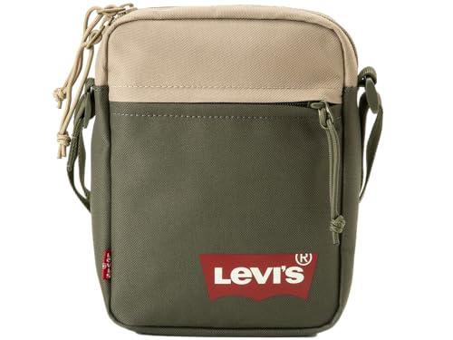 Levi's Mini Crossbody Solid (Red Batwing), Borsa Uomo, Army Green, Taglia unica