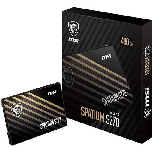 MSI SPATIUM S270 SSD 480GB - SSD SATA 3 2.5