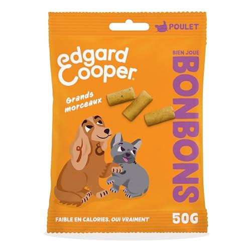 Edgard & Cooper Dolcetti per cani grandi dolci naturali per cani adulti senza cerali, Bustina da 50 g x 1, pollo