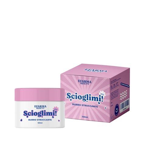eFarma Beauty Scioglimi! Burro Struccante Viso Delicato 100 ml con Burro di Karité e Vitamina E Made in Italy