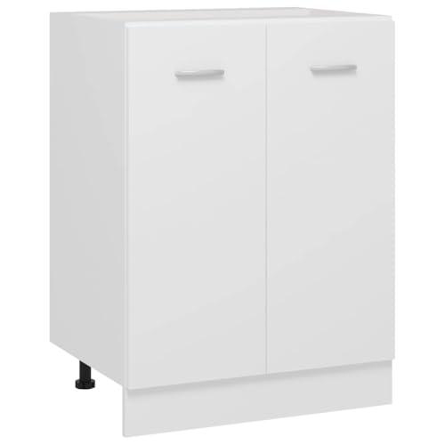 vidaXL Armadio Inferiore “Lyon” Bianco 60x46x81,5 cm