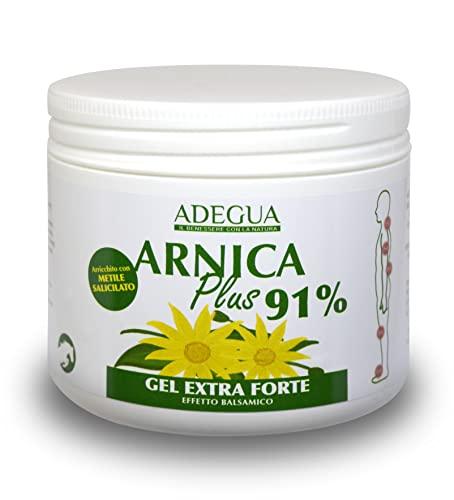 ARNICA PLUS 91% GEL EXTRA FORTE ARNICA CAVALLI USO UMANO, ARRICCHITO CON METILE SALICILATO E ARTIGLIO DEL DIAVOLO, PRODOTTO IN ITALIA