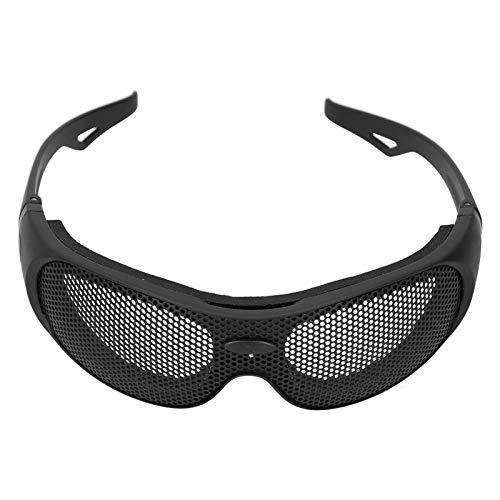 Airsoft Mesh Goggles, Occhiali Antivento Copertura con Motivo a Rete da Tiro Sport All'Aria Aperta Protezione Antiurto Softair Militare Paintball per Equitazione Tactical Military CS Game Shooting