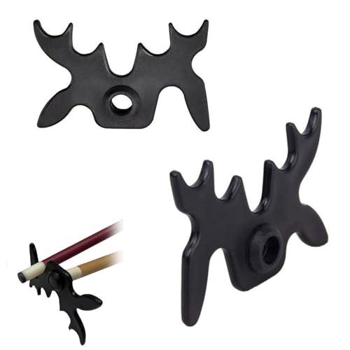 FIBOUND 2 Stecche da Biliardo Snooker con Ponte e Supporto Ragno - Accessori Professionali per Giocatori - Adatte alla Maggior Parte delle Stecche da Pool per Prestazioni Superiori