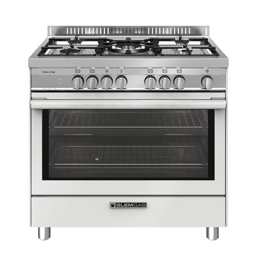 Cucina a gas n° 5 fuochi forno elettrico 90x60 cm bianco - ST965MWH
