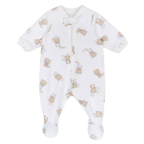 Chicco, Tutina Neonato e Neonata in Caldo e Morbido Pile, con Comoda Apertura Frontale, Ideale per l'inverno, Abbigliamento Bambino e Bambina 0-24 Mesi, Designed in Italy