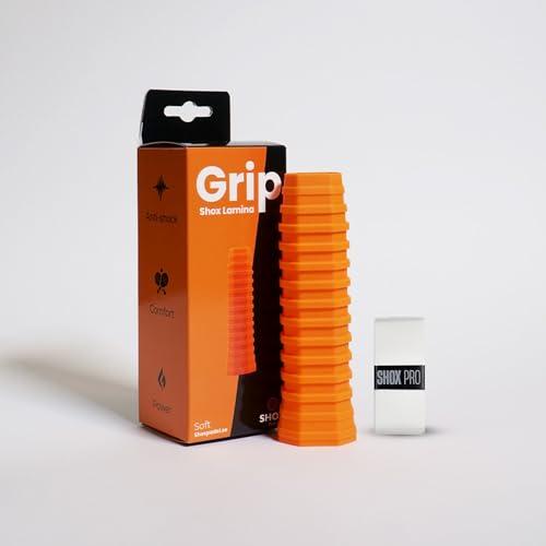 shoxpadel Manico da Padel Premium con Overgrip – Impugnatura per Racchetta da Padel + Nastro Ultra Morbido, Antiscivolo, Resistente al Sudore e Ammortizzante per Il Massimo Comfort e Controllo