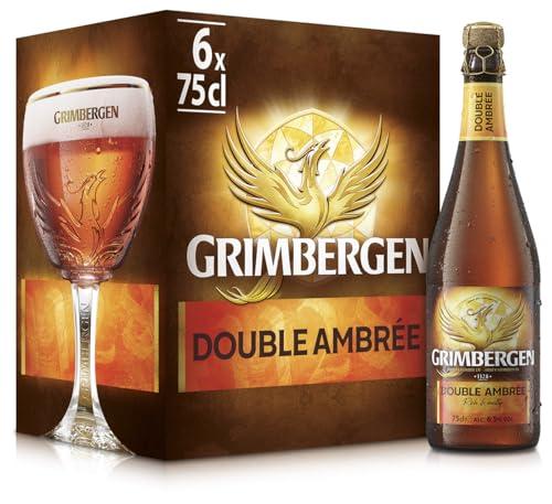 Grimbergen Birra Double Ambree (Abbazia) - 6 bottiglie da 750 ml