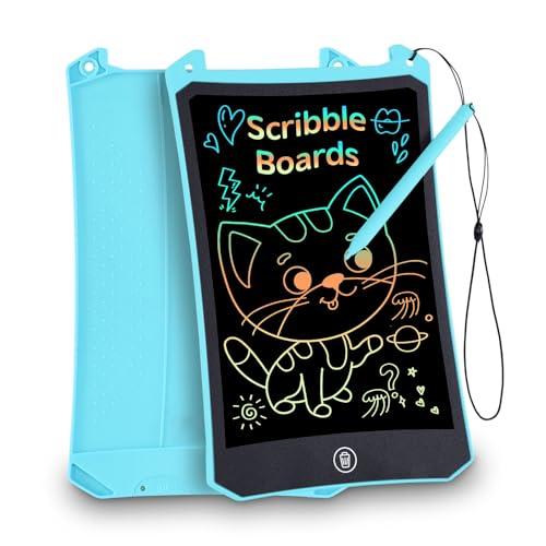 Giochi Bambini 1 2 3 4 5 6 7 Anni,PINKCAT Regalo Bambina Gadget Compleanno Tavoletta Grafica LCD Scrittura 8,5 Pollici Cancellabile Disegno Pad Writing Tablet