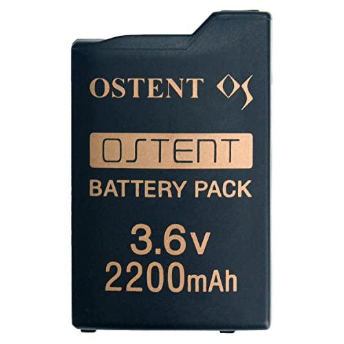 OSTENT 2200mAh 3.6V Batteria Ricaricabile agli Ioni di Litio ai Polimeri di Litio Sostituzione Versione Aggiornata per Sony PSP 1000 PSP-280 Console Videogiochi