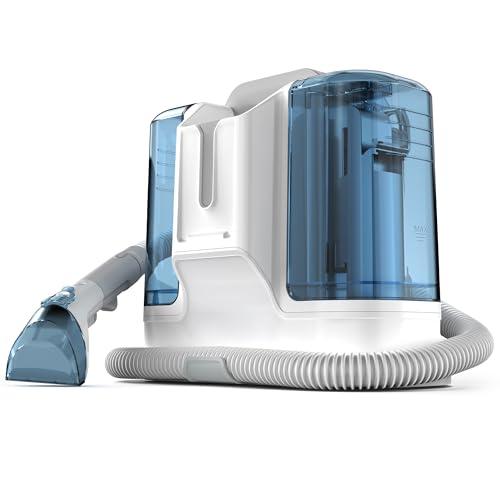 Rivenara Lavatappeti Aspirapolvere Tessuti Divani- 450 W Lava Tappezzeria Asciuga e Aspira Acqua Pulitore per Divano Tappeti Moquette Tappezzeria Scale e Auto Pulisci Lavadivani