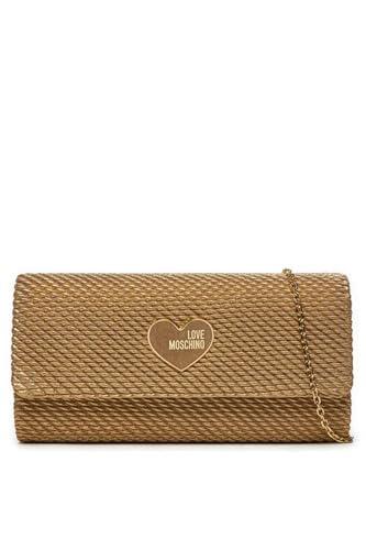 Love Moschino, BORSA A SPALLA Donna, Oro, Taglia unica