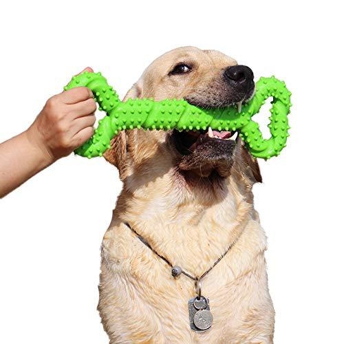 atopo Giochi da Masticare Resistenti per Cani Grandi 13 Pollice Forma dell'osso Giocattoli per Cani con Design Convesso duri Giochi interattivi per per Cani Piccoli e Grandi