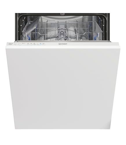 Indesit IN2IE14CNP80 Lavastoviglie A Scomparsa Totale, 60 Cm, 49 dBA, 14 Coperti, 5 Programmi, Lavaggio Fast&Clean 28 Minuti, Funzione Push&Go, Vasca In Acciaio Inox, Classe Energetica E