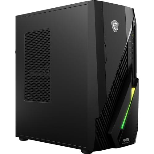 MSI MAG Infinite E1 14NVL5-211IT Gaming PC – Processore Intel Core i5 14400F, scheda video GeForce RTX 5060 8G, 16GB di RAM DDR5, 1TB SSD PCIe GEN4x4 w/o DRAM NVMe - Alimentatore 80+ Bronze, Wi-Fi 6E