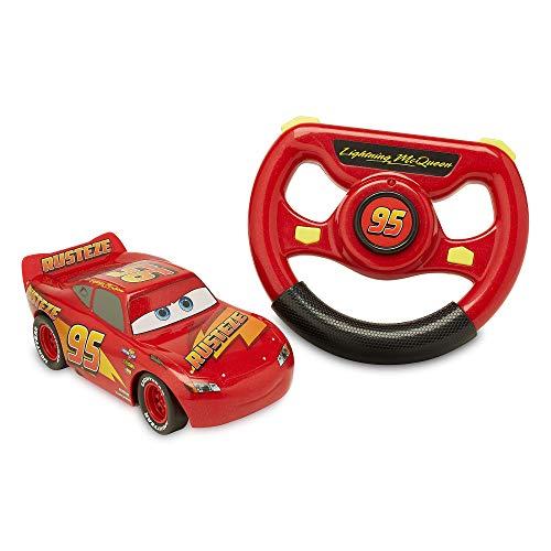 Disney Store Disney Pixar auto telecomandata Saetta McQueen, Disney Pixar Cars, 15 cm, 2,4 GHz, si muove in 4 direzioni, garantisce ore di divertimento, adatto a partire dai 3 anni