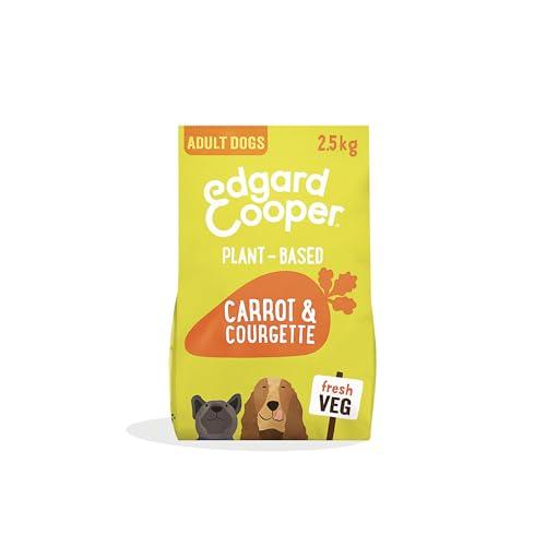 Edgard & Cooper Crochette Cani, Adulti, (Carote/Zucchine, 2.5kg), croccantini cane, cibo Secco per Cani Senza Glutine Mangime Naturale Verdure Vegetale, Alimentazione Completa
