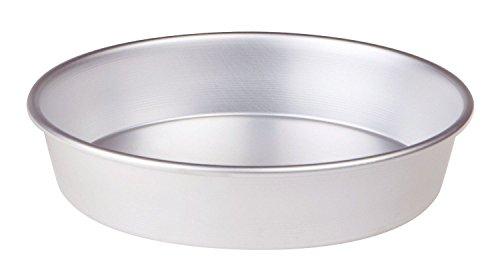 Pentole Agnelli Linea Pasticceria e Pizza Tortiera Conica in Alluminio con Orlo (H 6 cm), Argento, 26 cm