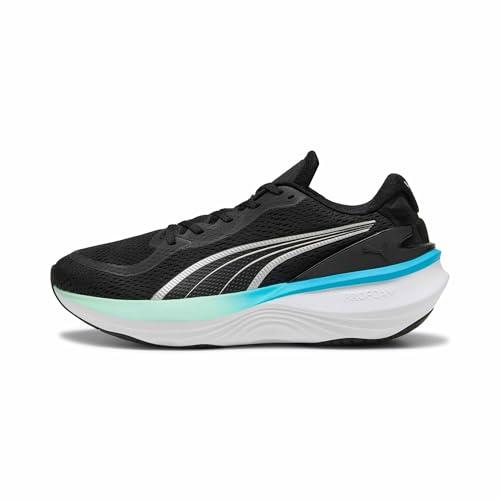 PUMA Scend PRO 2, Scarpe per Jogging su Strada Unisex-Adulto, Nero Menta Melt Speed Blue, 43 EU