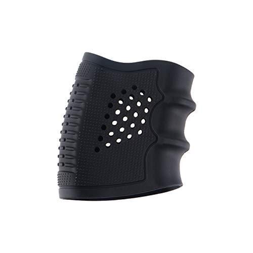 FOCUHUNTER Tactical Guance Sintetiche Grip Sleeve Grips Fodera per Pistola in Gomma Pistole Antiscivolo per GK 17/19/20/21/22/23/25/31/32/34/35/37/38, M92 (Black)