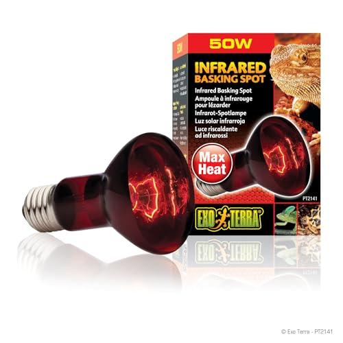Exo Terra PT2141 Lampada Spot a Infrarossi Ex Heat Gl R20/50 W