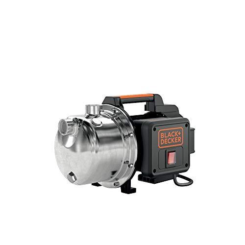 BLACK+DECKER Pompa Autoadescante BXGP1100XE per Acque Chiare (1100 W, Portata max. 4.600 l/h, Prevalenza max. 45 m)