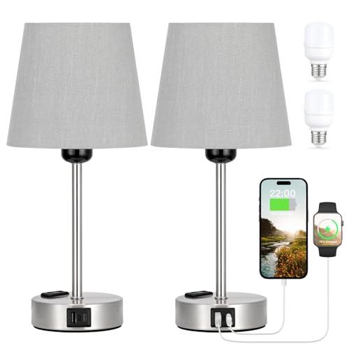 kakanuo Set di 2 Lampade da Comodino