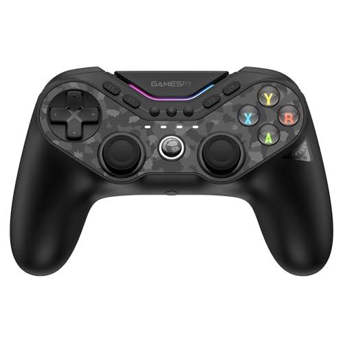 GameSir Tarantula Pro controller PC wireless per PC/Switch/Android/IOS, controller Bluetooth con stick GameSir Mag-Res™TMR, pulsante frontale commutabile, 9 pulsanti mappabili,Steam