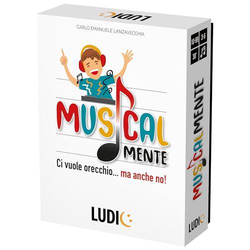 Ludic Musicalmente Ci Vuole Orecchio Ma Anche No It57298 Gioco Di Società Per La Famiglia Per 3-6 Giocatori Made In Italy