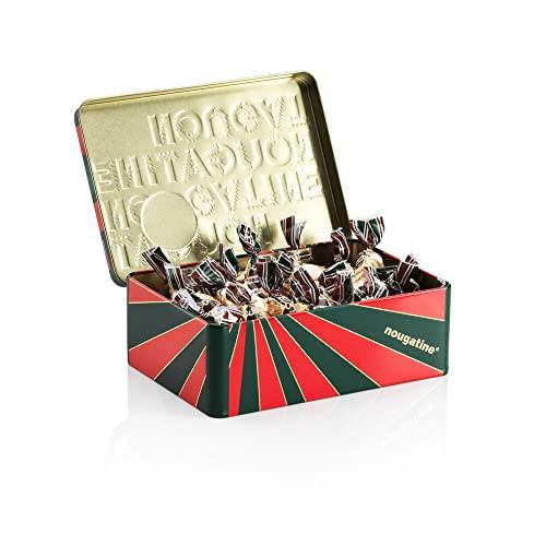 Venchi - Lattina con Cioccolatini Nougatine, 200 g - Idea Regalo - Senza Glutine - Vegano