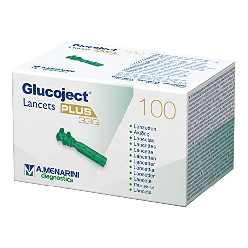 GLUCOJET Lancets Plus 33g100pz
