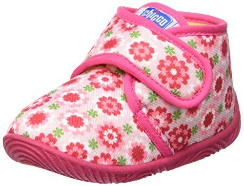 Chicco, Pantofole Bambina, Ciabatte Asilo e Casa Flessibili, Leggere e Traspiranti, con Comoda Chiusura a Strappo, Designed in Italy