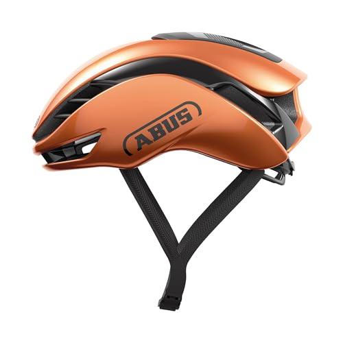 ABUS GameChanger 2.0 Casco da bici da corsa - casco aerodinamico ad alte prestazioni con aerodinamica e ventilazione ottimizzate - per uomo e donna Orange (goldfish orange) L (57-61 cm)