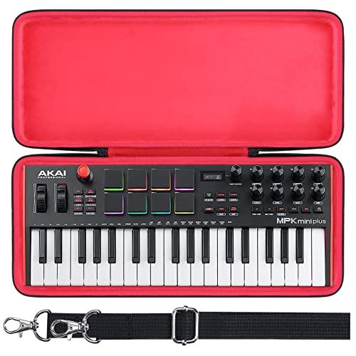 co2CREA cassa custodia borsa per Akai Professional MPK Mini Plus Controller tastiera MIDI USB a 37 tasti(solo scatola,Case Only)