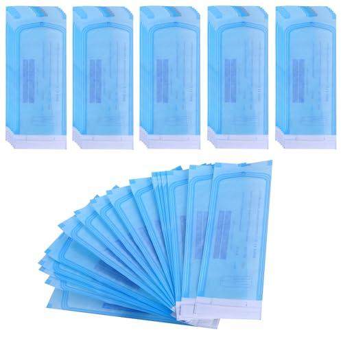 GOEDCH 200 sacchetti per sterilizzazione autosigillanti: 135 mm x 280 mm, sacchetti per sterilizzazione monouso, sacchetti per sterilizzazione, sacchetti per sterilizzazione, sacchetti per