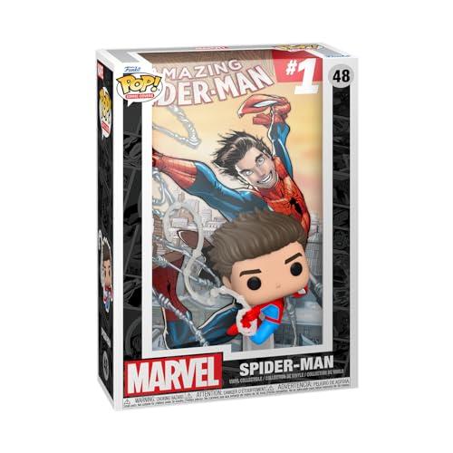Funko Pop! Comic Cover: Marvel - The Amazing Spider-Man #1 - Figura in Vinile da Collezione - Idea Regalo - Merchandising Ufficiale - Giocattoli per Bambini e Adulti - Marvel Fans