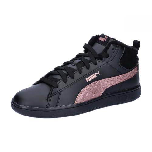 PUMA Smash 3.0 Mid WTR, Scarpe da Ginnastica Unisex-Adulto, Black Rose Gold Metallic, 37 EU