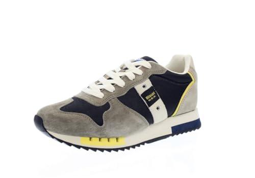 Blauer Sneakers S4QUEENS01 Nero/Militare (Grigio, Sistema Taglie Calzature EU, Adulto, Numero, Media, 41)