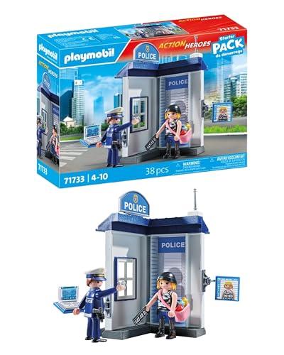 PLAYMOBIL | Action Heroes | INTERROGATORIO DELLA POLIZIA| Giocattoli della polizia | Giocattoli per bambini dai 4 anni in su | 71733