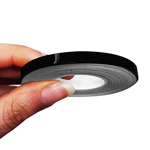 4R Quattroerre.it 10468 Trim Stripes Strisce Adesive per Auto, Nero, 5 mm x 10 mt
