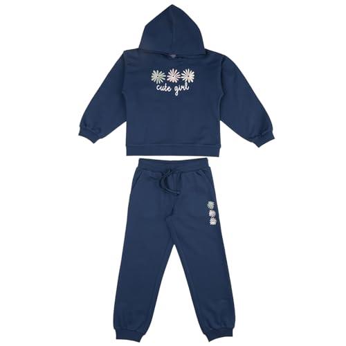 Prénatal, Completo Tuta Bambina Non Felpata in Morbido Cotone, Pantalone Lungo e Felpa con Cappuccio, Abbigliamento Bambina