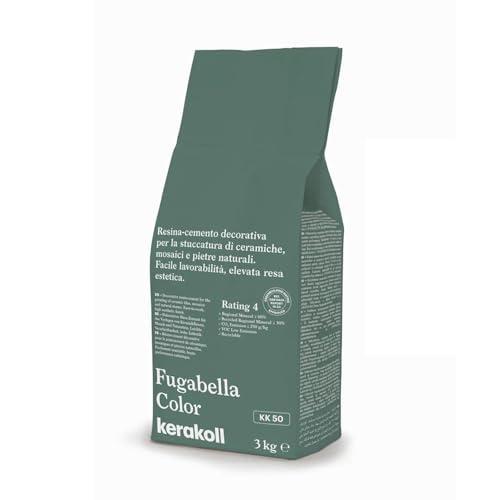 Stucco per fughe Kerakoll Fugabella KK 50 verde scuro 3kg