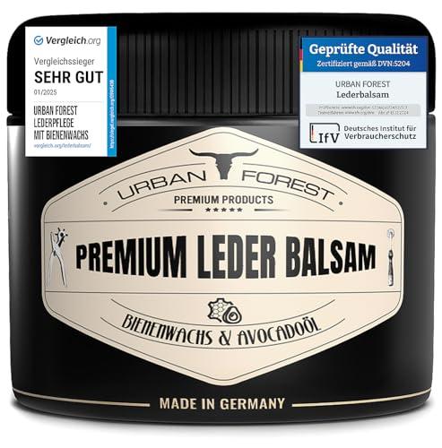 Balsamo per la pelle incolore per mobili per auto giacca abbigliamento moto borse divano in pelle scarpe sella per cavalli balsamo di cuoio di URBAN FOREST, formato lucido da scarpe: 250ml