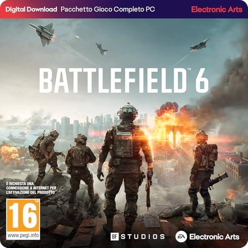 Battlefield 6 Standard Edition PCWin | Codice EA App | Videogiochi | Italiano Standard | Codice EA App per PC