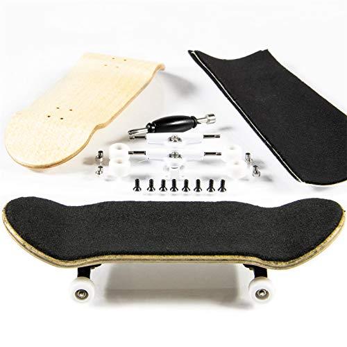 PhoneNatic Set di skateboard per dita, colore marrone chiaro (design 2)