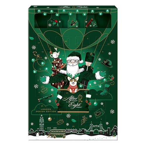 AFTER EIGHT Calendario Avvento 2024 Personaggi di Cioccolato Fondente ripieno alla Menta 199g