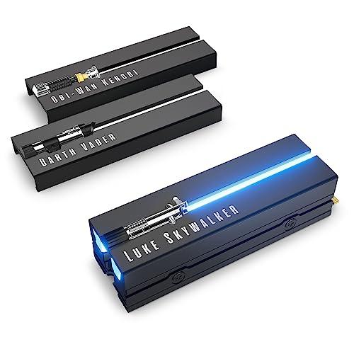 Seagate Firecuda Lightsaber Legends Special Edition, 1 TB, SSD interno - M.2, 4 porte PCIe Gen4, NVMe 1.4, fino a 7.300 MB/s, spade laser LED RGB personalizzabili (ZP1000GM3A053)