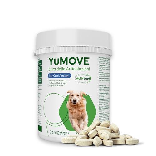 YuMOVE Joint Care Integratore Articolazioni per Cani con 9+ anni, 240 Compresse, Supporta la Mobilità e Rinforza le Articolazioni di Cani Anziani, con Glucosamina, Condroitina e Acido Ialuronico