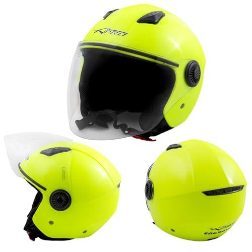 Casco Jet Visiera Scooter Moto Quad Omologato ECE 22