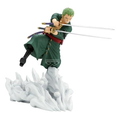 Banpresto Figura di azione Roronoa Zoro One Piece - Senkozekkei - (Egghead Ver) 15 cm - Multicolore BP29205P - Figura da collezione - Ottimo per i fan degli anime